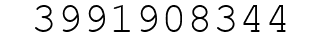 Number 3991908344.