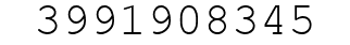 Number 3991908345.