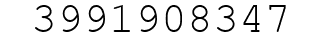 Number 3991908347.