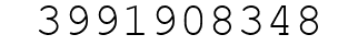 Number 3991908348.