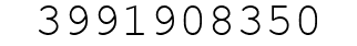 Number 3991908350.