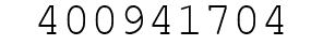 Number 400941704.