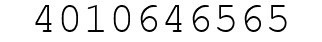 Number 4010646565.