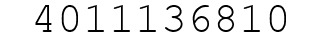 Number 4011136810.