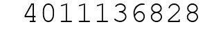 Number 4011136828.