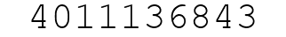 Number 4011136843.
