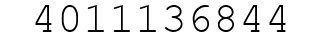 Number 4011136844.