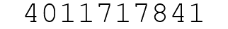 Number 4011717841.