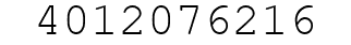 Number 4012076216.