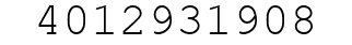 Number 4012931908.