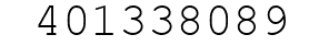 Number 401338089.