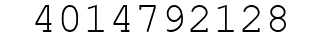 Number 4014792128.