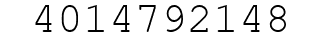 Number 4014792148.