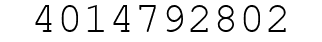Number 4014792802.