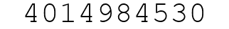 Number 4014984530.