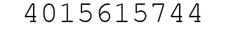 Number 4015615744.