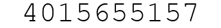 Number 4015655157.