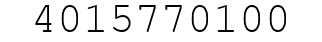 Number 4015770100.