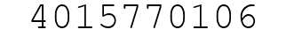 Number 4015770106.