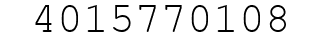 Number 4015770108.