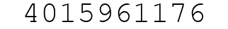 Number 4015961176.