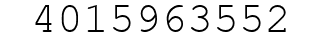 Number 4015963552.