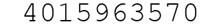 Number 4015963570.