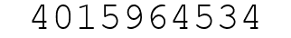 Number 4015964534.