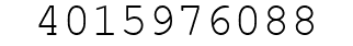 Number 4015976088.