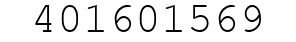 Number 401601569.