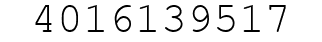 Number 4016139517.