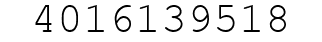 Number 4016139518.