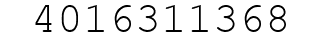 Number 4016311368.