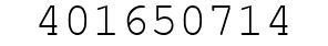 Number 401650714.