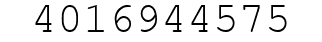Number 4016944575.