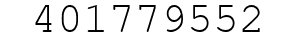 Number 401779552.