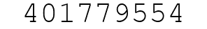 Number 401779554.