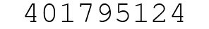 Number 401795124.