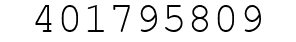 Number 401795809.