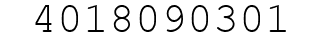 Number 4018090301.