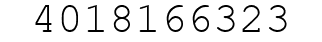 Number 4018166323.