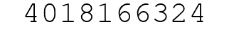 Number 4018166324.