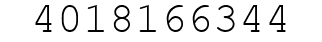 Number 4018166344.