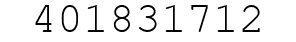 Number 401831712.