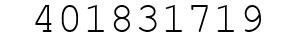 Number 401831719.