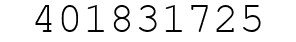 Number 401831725.