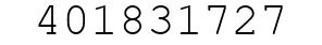 Number 401831727.