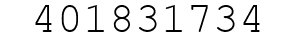 Number 401831734.