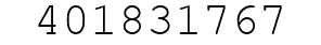 Number 401831767.