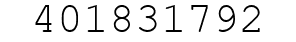 Number 401831792.